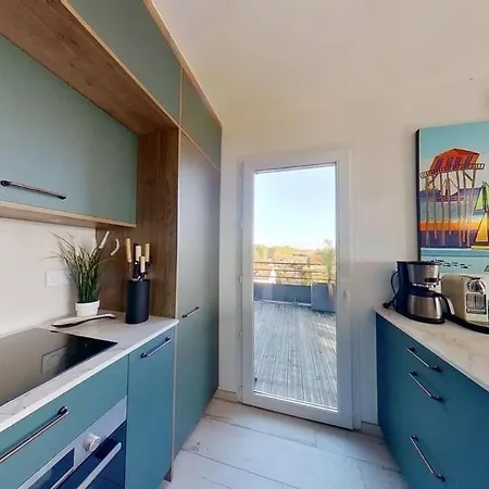 Le Cocon D'andernos Rooftop Et Sea View *