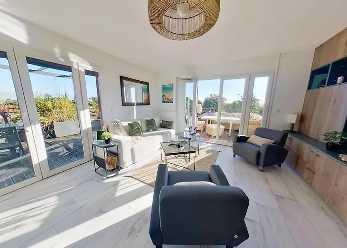 Lejlighed Le Cocon D'andernos Rooftop Et Sea View Andernos-les-Bains