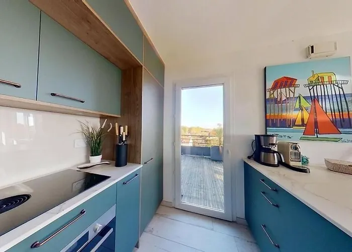 Le Cocon D'andernos Rooftop Et Sea View *