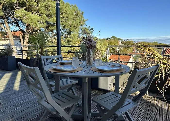 Le Cocon D'andernos Rooftop Et Sea View